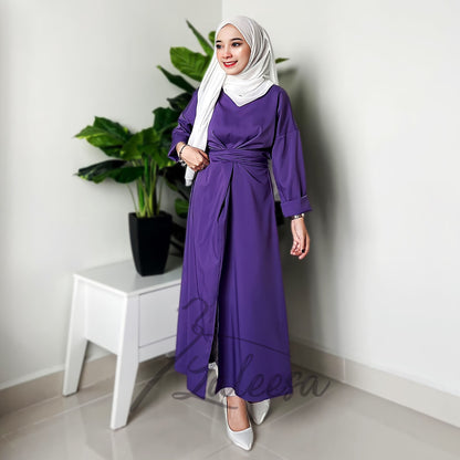 LALEESA DRESS FADIA LD244284 Dress Muslimah Dress Woman Jubah Muslimah Jubah Abaya Dress Long Dress