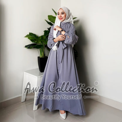 LALEESA Awa Collection DRESS DARRA DA114134 Dress Muslimah Dress Woman Jubah Muslimah Abaya Dress