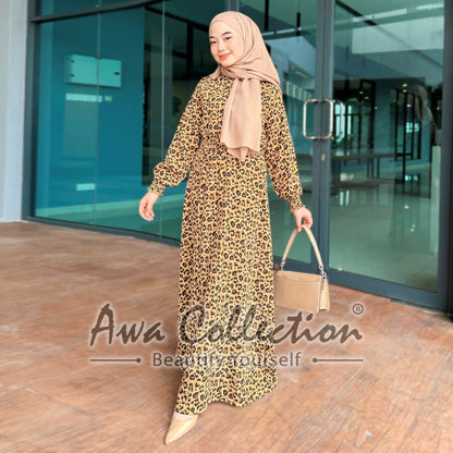 LALEESA Awa Collection DRESS SAFIRA DA107163 Dress Muslimah Dress Woman Jubah Muslimah Abaya Dress