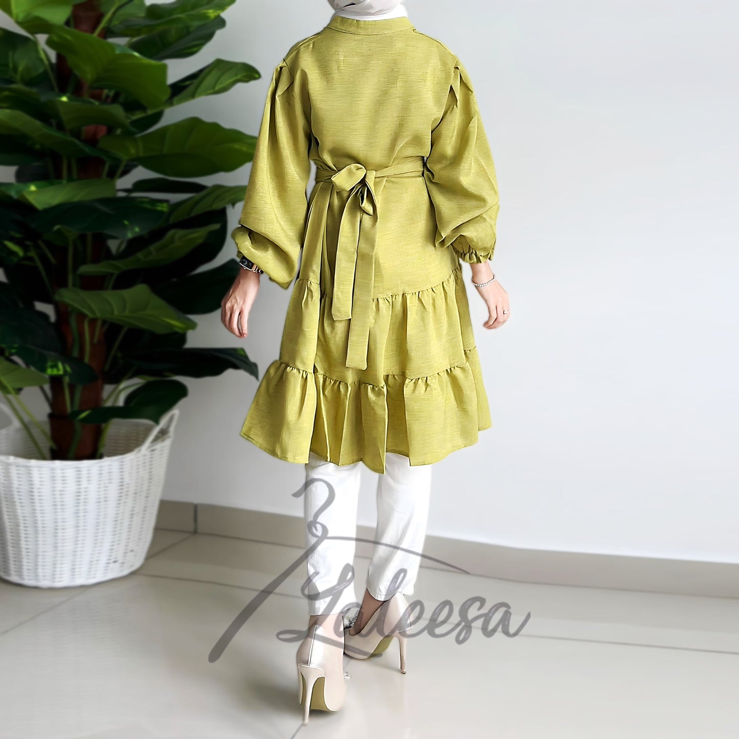 LALEESA DRESS JUNI LD248228 Dress Muslimah Dress Woman Jubah Muslimah Jubah Abaya Dress Long Dress