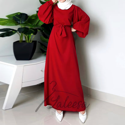 LALEESA DRESS BISMA LD245255 Dress Muslimah Dress Woman Jubah Muslimah Jubah Abaya Dress Long Dress