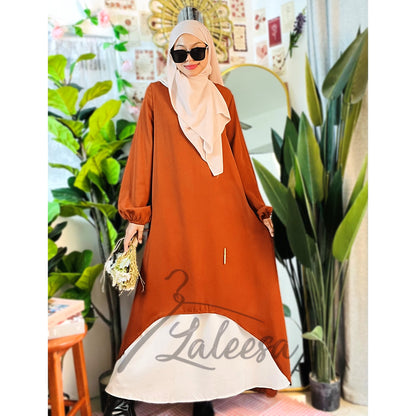 LALEESA DRESS JAMALA LD252220 Dress Muslimah Dress Woman Jubah Muslimah Jubah Abaya Dress Long Dress