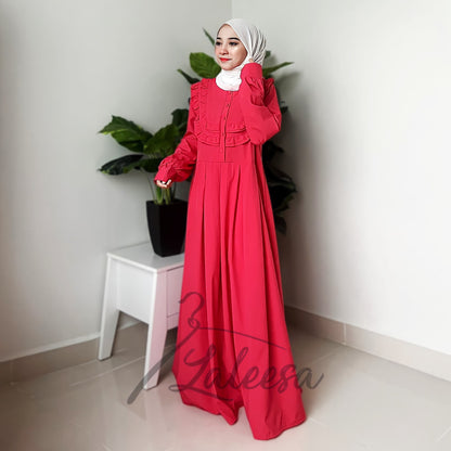 LALEESA DRESS RANI LD287229 <BF Friendly Series> Dress Muslimah Dress Women Dress Jubah Plus Size Baju Raya 2024