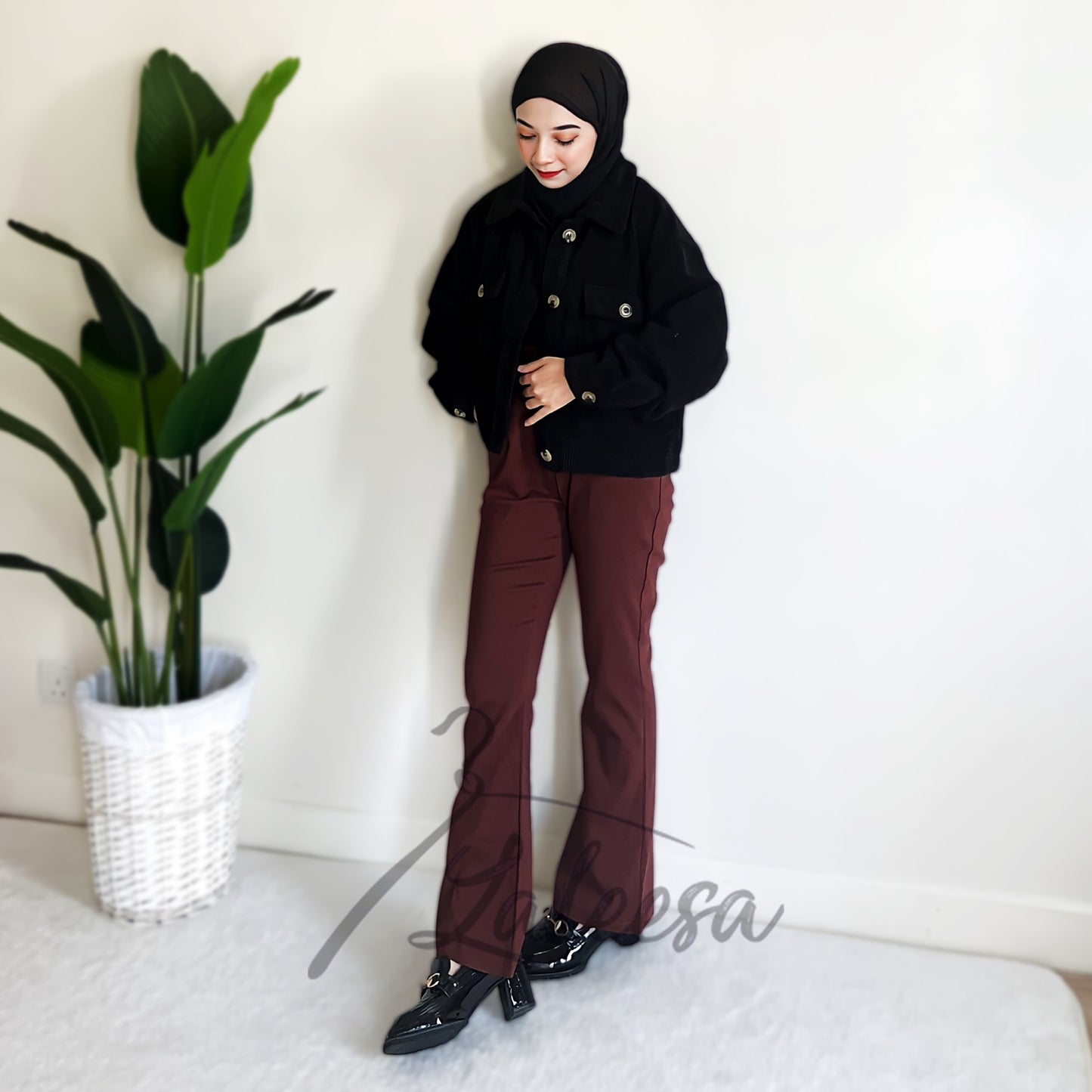 LALEESA PS657617 PANTS DANIYA Long Pants Women Pants Seluar Perempuan Seluar Panjang Perempuan Baju Raya 2023