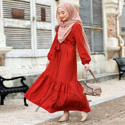 LALEESA DRESS ROBEENA LD296291 <BF Friendly Series> Dress Muslimah Dress Woman Jubah Muslimah Abaya