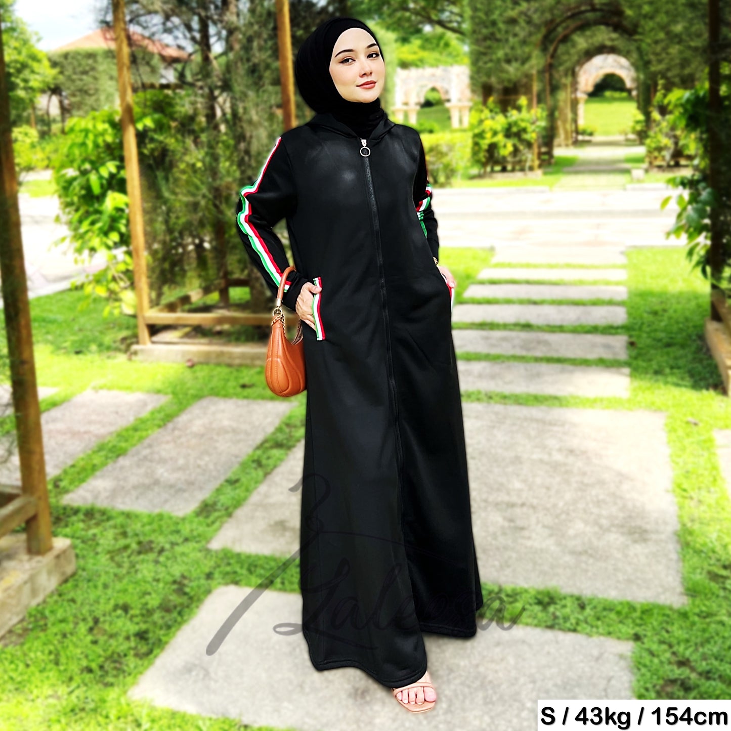 LALEESA DRESS HOODIE SHAMILA LD211290 <BF Friendly Series> Dress Muslimah Dress Woman Jubah Abaya