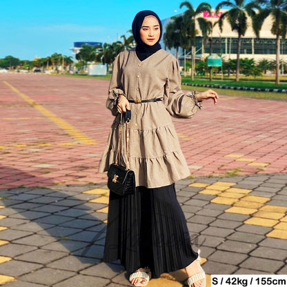 LALEESA DRESS JUNI LD248228 Dress Muslimah Dress Woman Jubah Muslimah Jubah Abaya Dress Long Dress