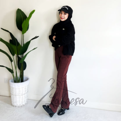 LALEESA PS657617 PANTS DANIYA Long Pants Women Pants Seluar Perempuan Seluar Panjang Perempuan Baju Raya 2023