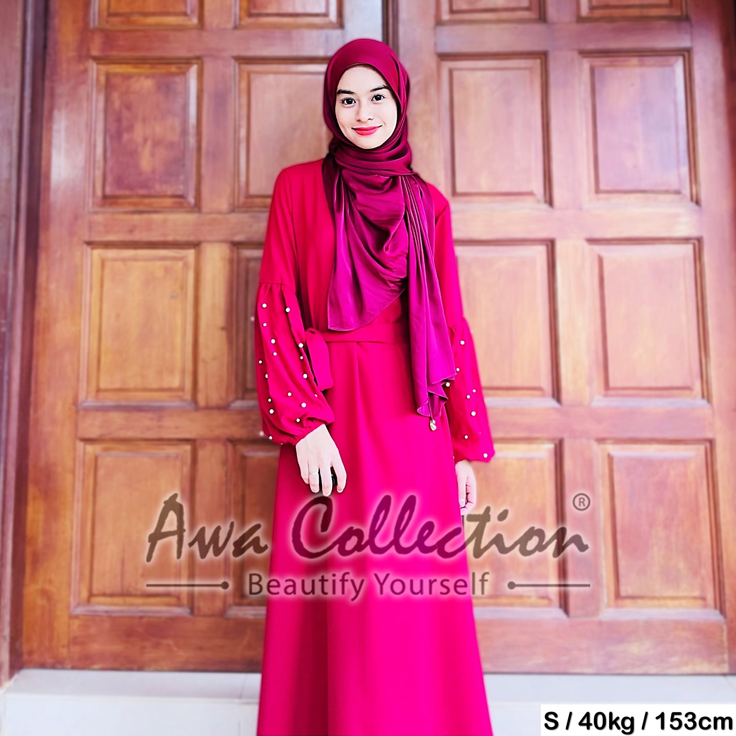 LALEESA Awa Collection DRESS LAMIS DA122117 Dress Muslimah Dress Woman Jubah Muslimah Jubah Abaya