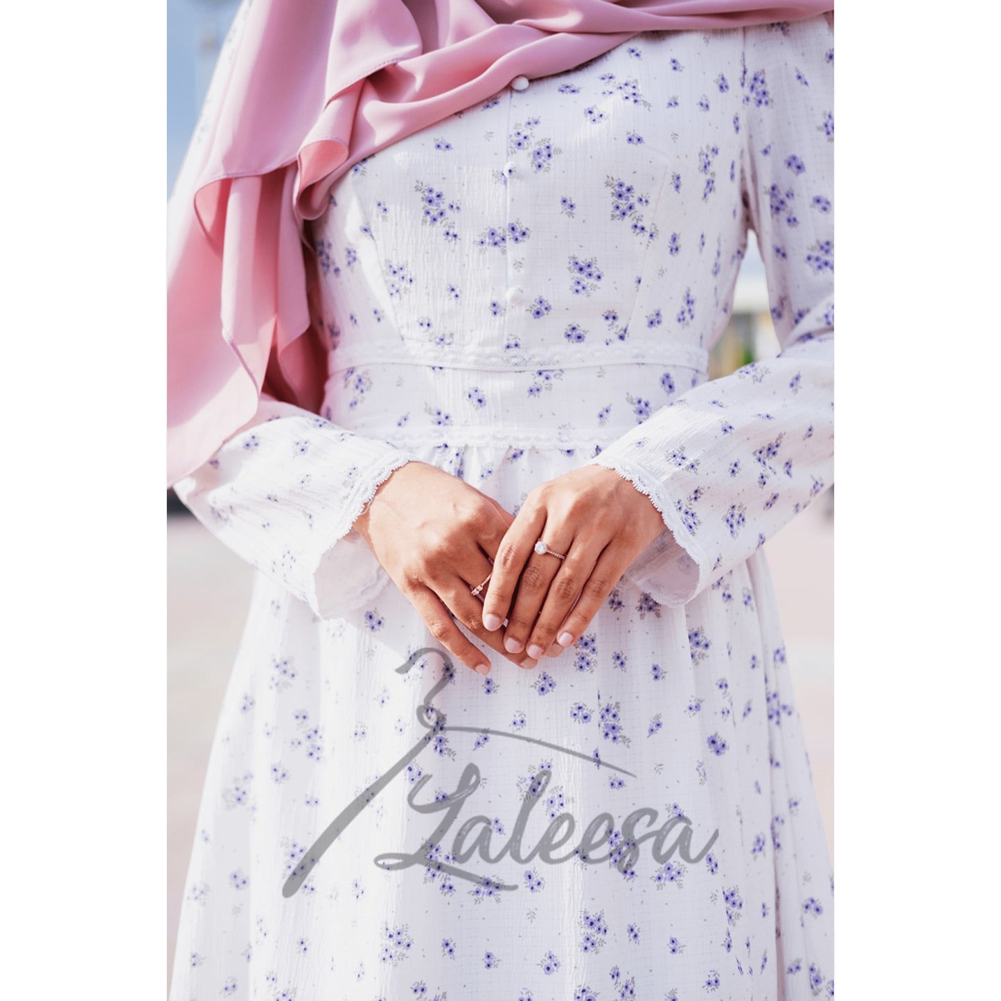 LALEESA DRESS CLARA LD236245 <Cottagecore Series> Dress Muslimah Dress Women Dress Jubah Muslimah