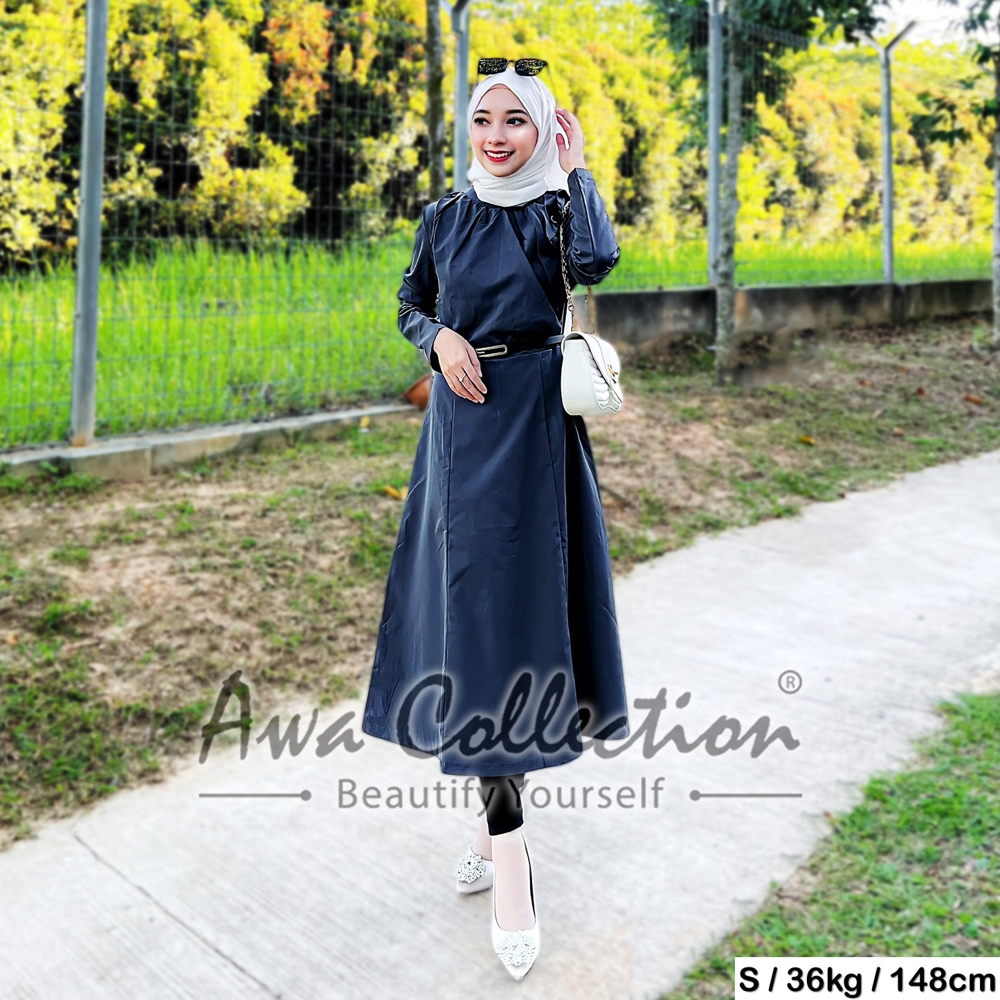 LALEESA Awa Collection DRESS IMRANA DA119189 <Korean Series> Dress Muslimah Dress Woman Jubah Abaya