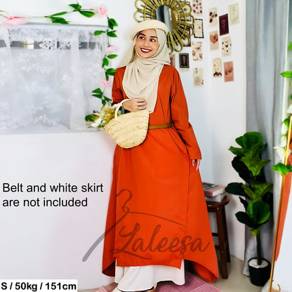 LALEESA DRESS NAAZIRA LD233273 Dress Muslimah Dress Woman Jubah Muslimah Jubah Abaya Long Dress