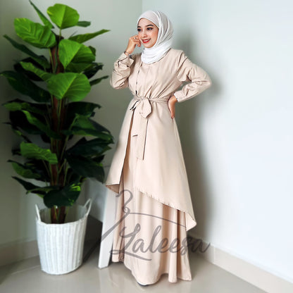 LALEESA DRESS IFFAH LD255295 <BF Friendly Series> Dress Muslimah Dress Woman Jubah Muslimah Abaya