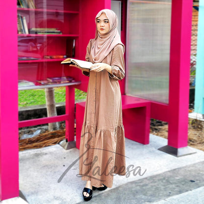 LALEESA DRESS DAFIYA LD218018  <BF Friendly Series> Dress Muslimah Dress Woman Jubah Muslimah Abaya