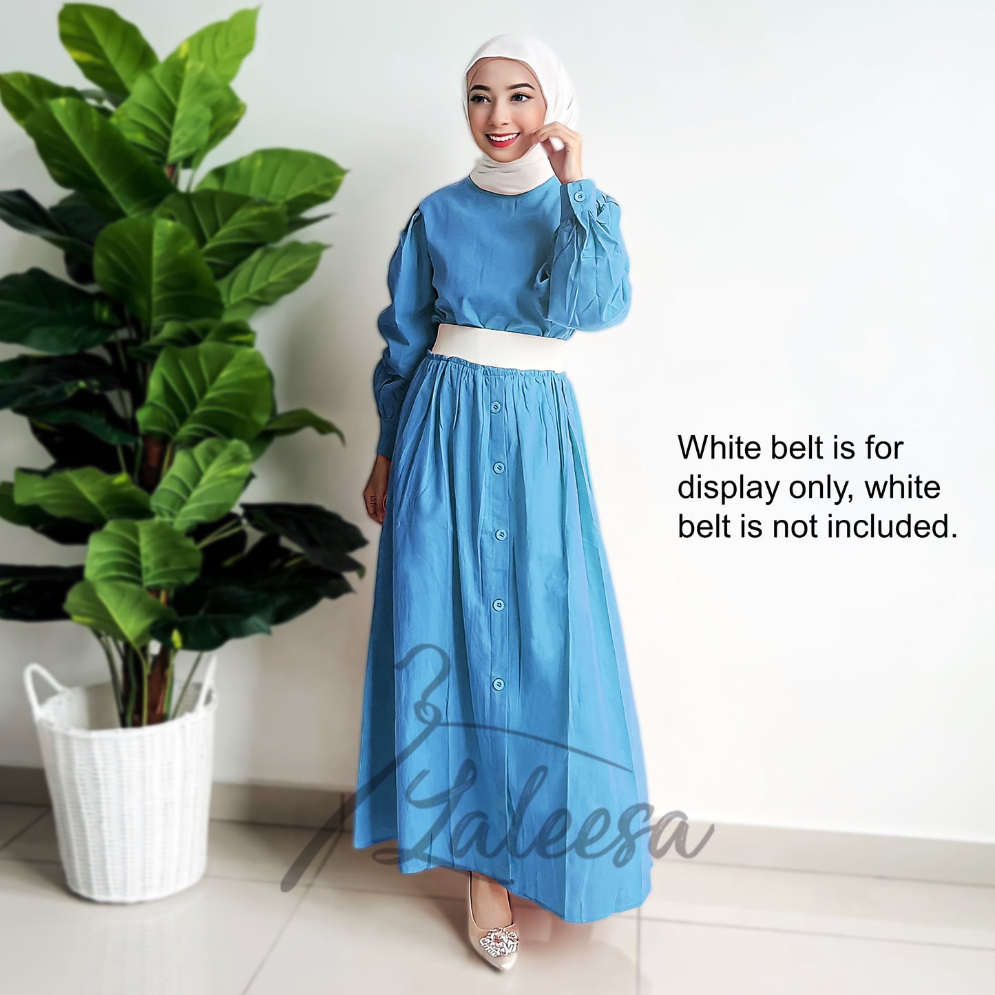 LALEESA DRESS QAYSAR LD270240 Dress Muslimah Dress Woman Jubah Muslimah Jubah Abaya Dress Long Dress