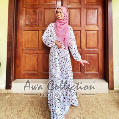 LALEESA Awa Collection DRESS KAMILA DA117167 (SMALL CUTTING) Dress Muslimah Dress Women Dress Jubah Baju Raya 2024