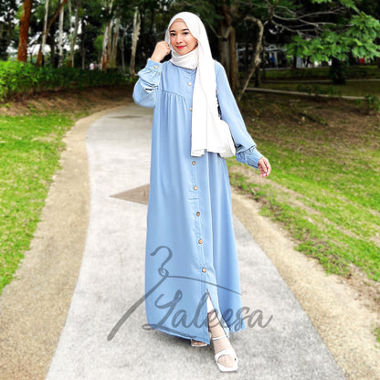 LALEESA DRESS RAINA LD221587 <BF Friendly Series> Dress Muslimah Dress Women Dress Jubah Abaya Plus Size Baju Raya 2024