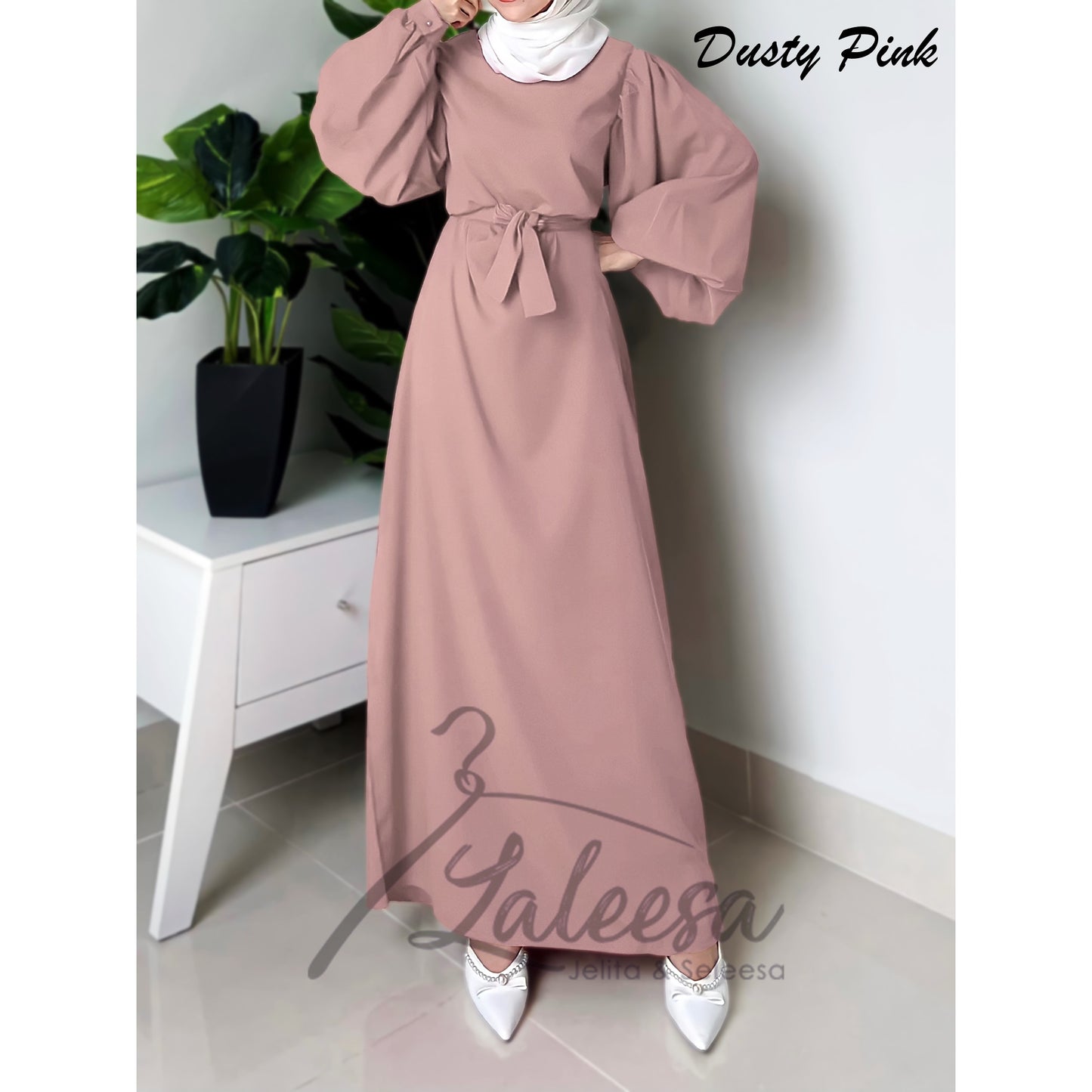 LALEESA DRESS BISMA LD245255 Dress Muslimah Dress Woman Jubah Muslimah Jubah Abaya Dress Long Dress