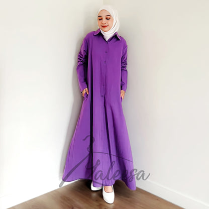 LALEESA DRESS DALIA LD220318 <BF Friendly Series> Dress Muslimah Dress Women Dress Jubah Plus Size Baju Raya 2024