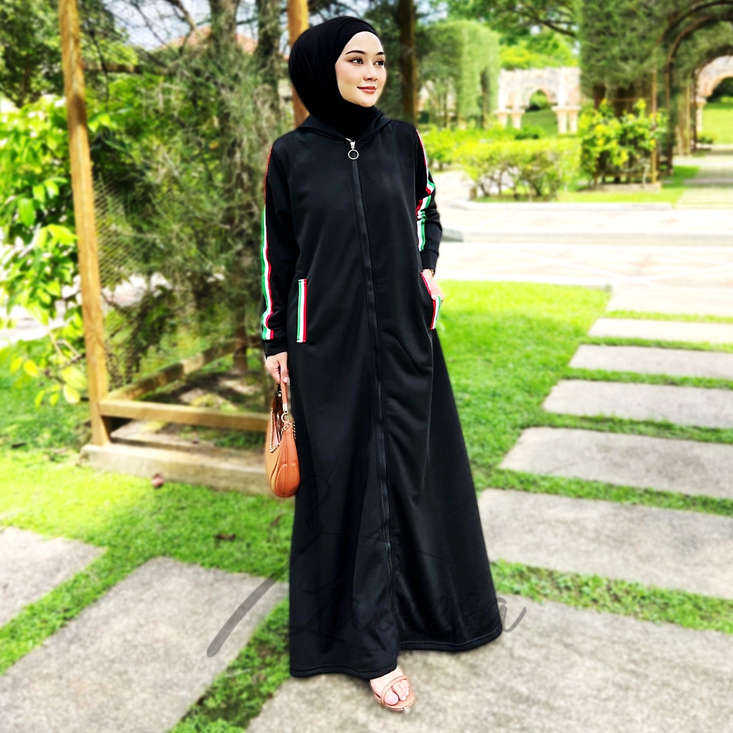 LALEESA DRESS HOODIE SHAMILA LD211290 <BF Friendly Series> Dress Muslimah Dress Woman Jubah Abaya