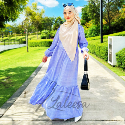 LALEESA DRESS RAFIA LD272262 <Ironless Series> (Ironless) Dress Muslimah Dress Woman Jubah Abaya