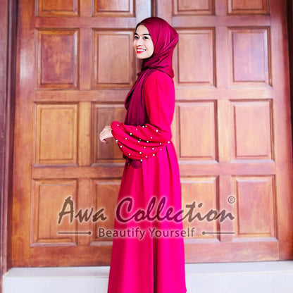 LALEESA Awa Collection DRESS LAMIS DA122117 Dress Muslimah Dress Woman Jubah Muslimah Jubah Abaya