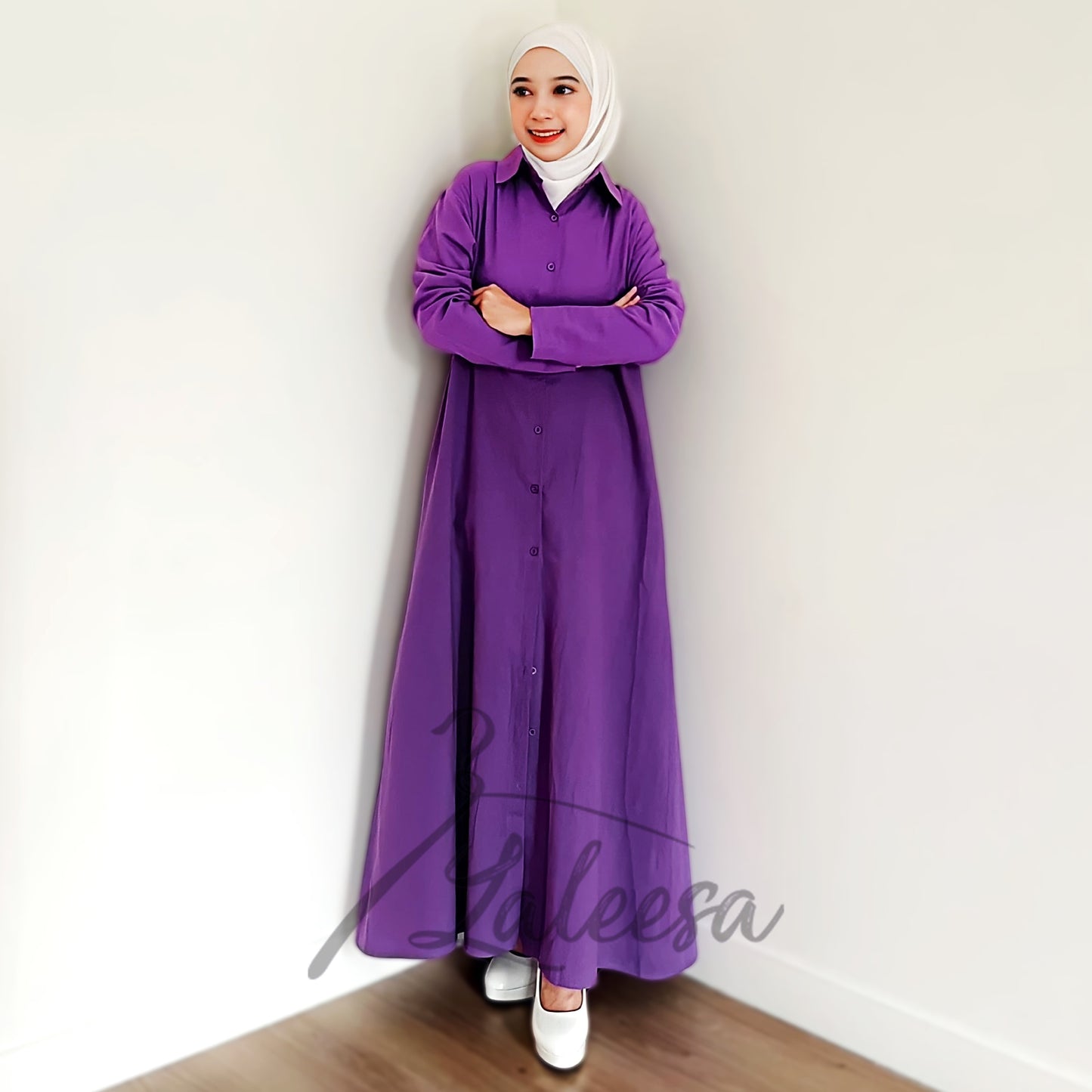 LALEESA DRESS DALIA LD220318 <BF Friendly Series> Dress Muslimah Dress Women Dress Jubah Plus Size Baju Raya 2024