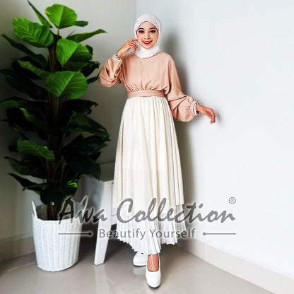 LALEESA Awa Collection DRESS JALA DA120199 Dress Muslimah Dress Woman Jubah Muslimah Abaya Dress