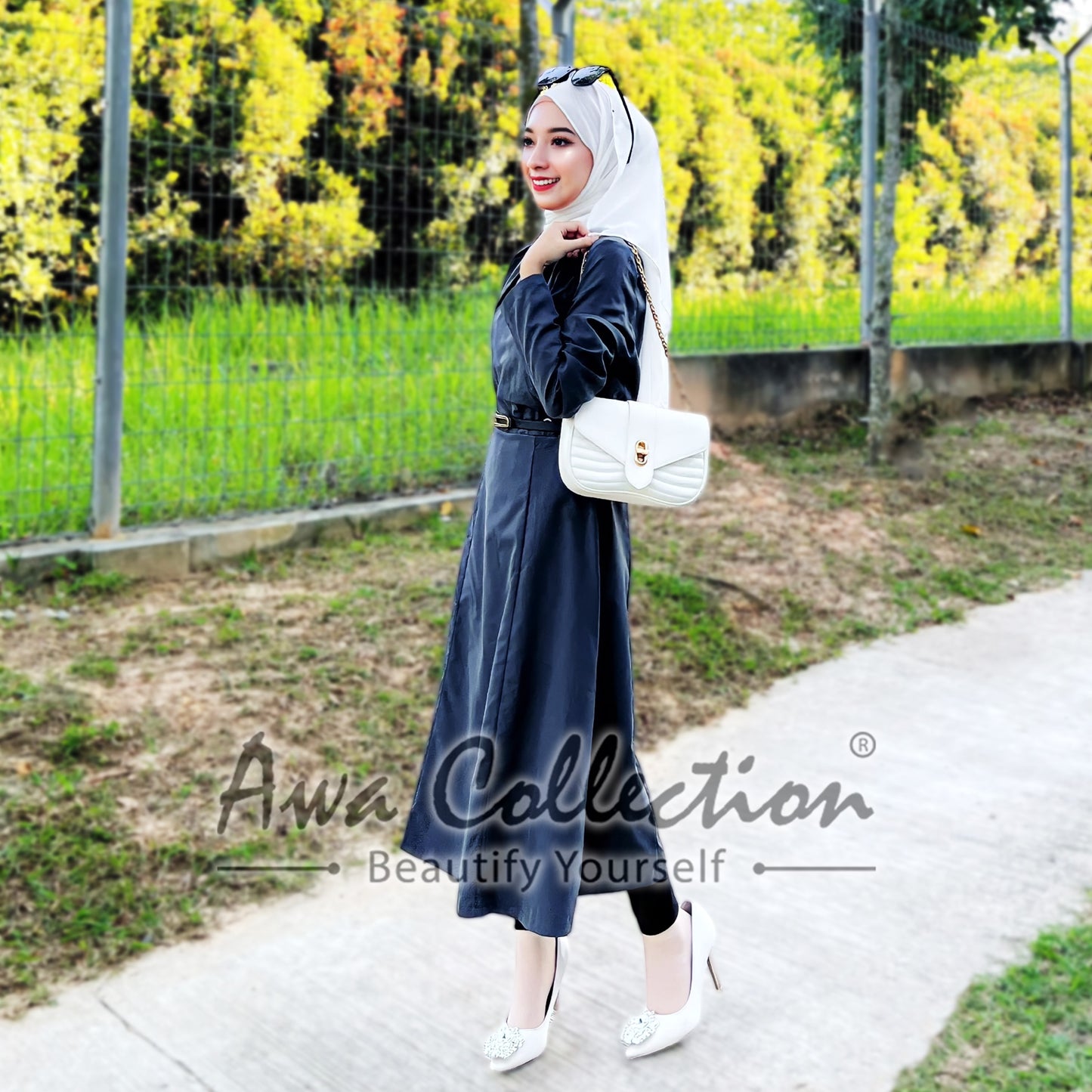 LALEESA Awa Collection DRESS IMRANA DA119189 <Korean Series> Dress Muslimah Dress Woman Jubah Abaya