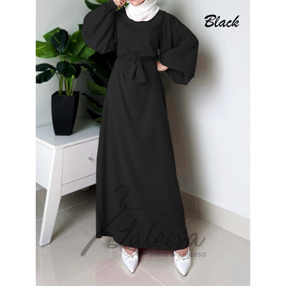 LALEESA DRESS BISMA LD245255 Dress Muslimah Dress Woman Jubah Muslimah Jubah Abaya Dress Long Dress