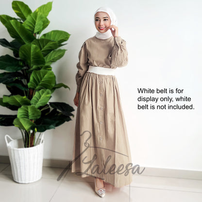 LALEESA DRESS QAYSAR LD270240 Dress Muslimah Dress Woman Jubah Muslimah Jubah Abaya Dress Long Dress