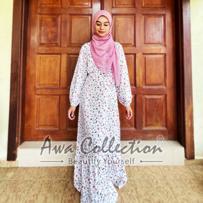 LALEESA Awa Collection DRESS KAMILA DA117167 (SMALL CUTTING) Dress Muslimah Dress Women Dress Jubah Baju Raya 2024