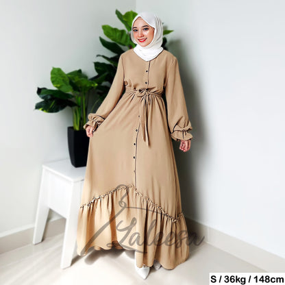 LALEESA DRESS IRTIZA LD274216 <BF Friendly Series> (Ironless) Dress Muslimah Dress Woman Jubah