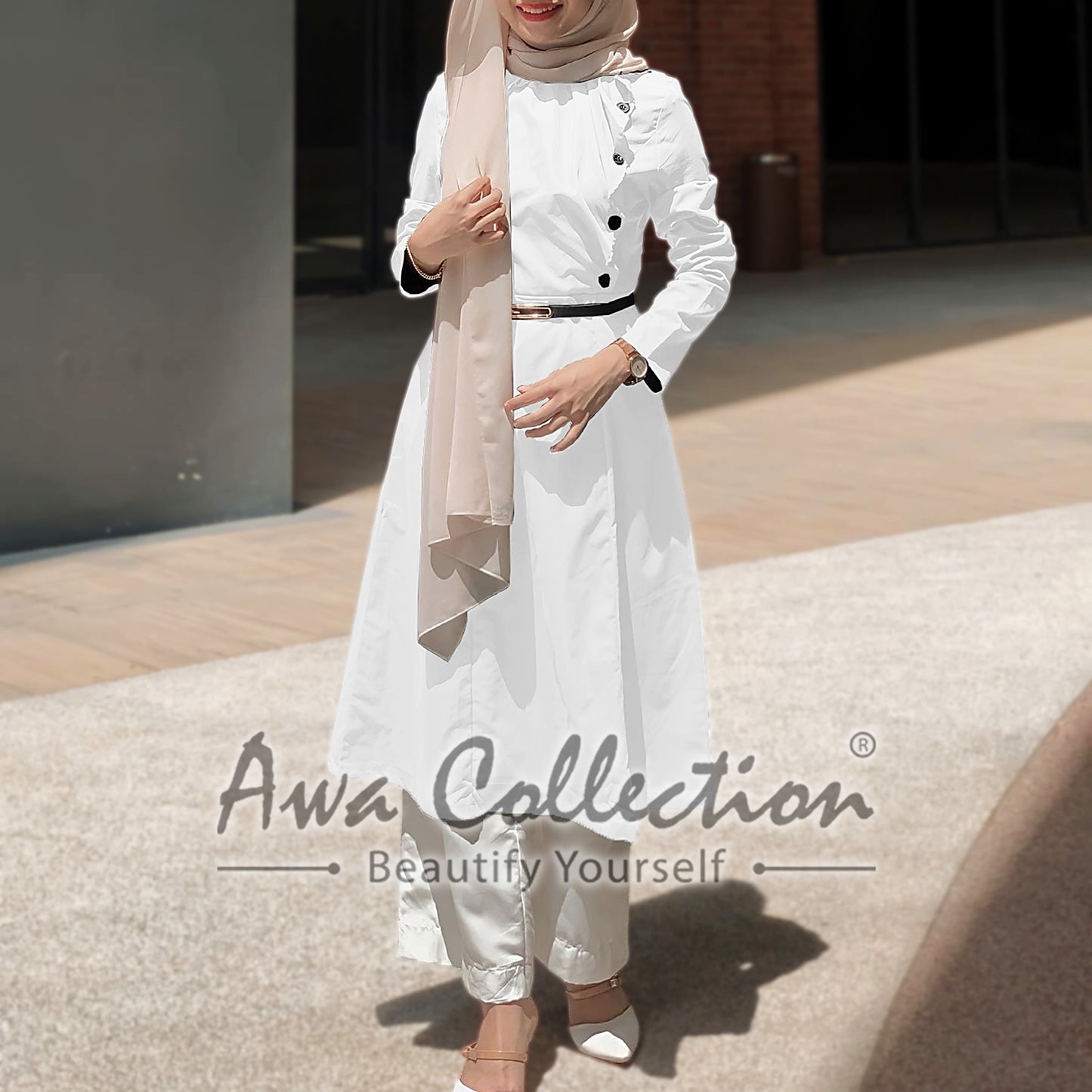LALEESA Awa Collection DRESS IMRANA DA119189 <Korean Series> Dress Muslimah Dress Women Dress Baju Raya 2024