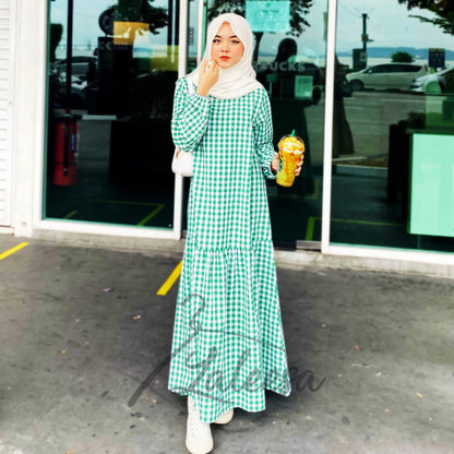 LALEESA DRESS BAZLA LD220209 Dress Muslimah Dress Woman Jubah Muslimah Jubah Abaya Dress Long Dress