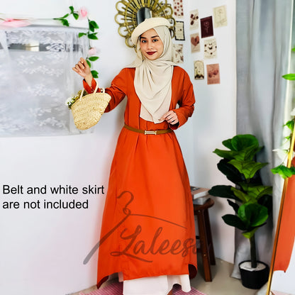 LALEESA DRESS NAAZIRA LD233273 Dress Muslimah Dress Woman Jubah Muslimah Jubah Abaya Long Dress