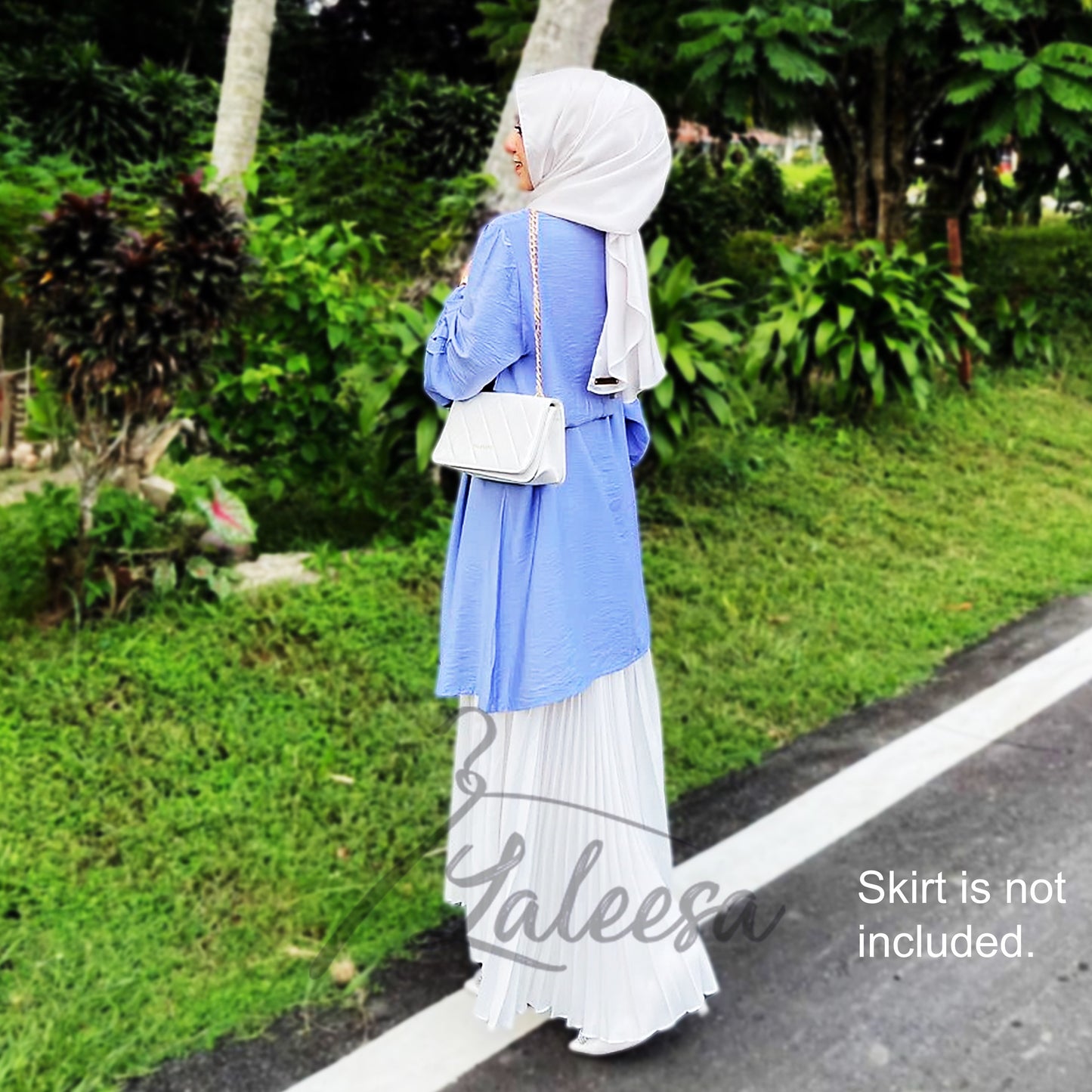 LALEESA TB437484 BLOUSE ZAHIDA Blouse Muslimah Blouse Women Blouse Baju Muslimah Baju Perempuan Plus Size Baju Raya 2024