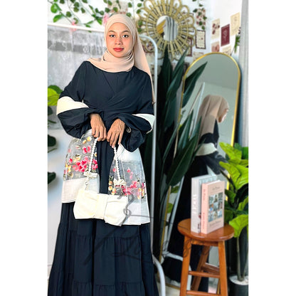 LALEESA DRESS AKILAH LD271279 <BF Friendly Series> Dress Muslimah Dress Woman Jubah Muslimah Abaya