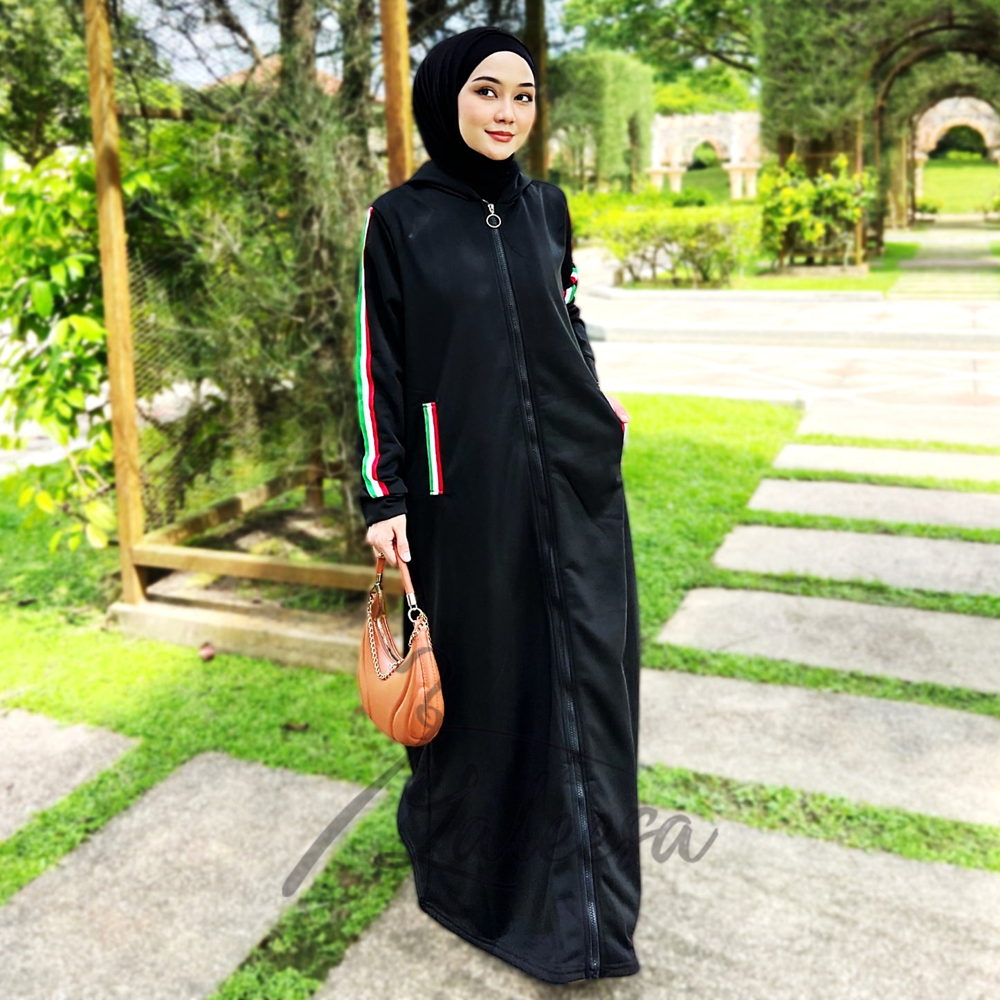 LALEESA DRESS HOODIE SHAMILA LD211290 <BF Friendly Series> Dress Muslimah Dress Woman Jubah Abaya