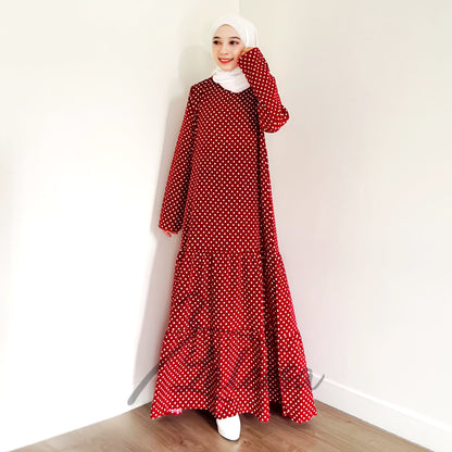 LALEESA DRESS WADI LD240200 Dress Muslimah Dress Woman Jubah Muslimah Jubah Abaya Dress Long Dress