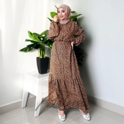 LALEESA DRESS AMINA LD251252 <BF Friendly Series> Dress Muslimah Dress Woman Jubah Muslimah Abaya