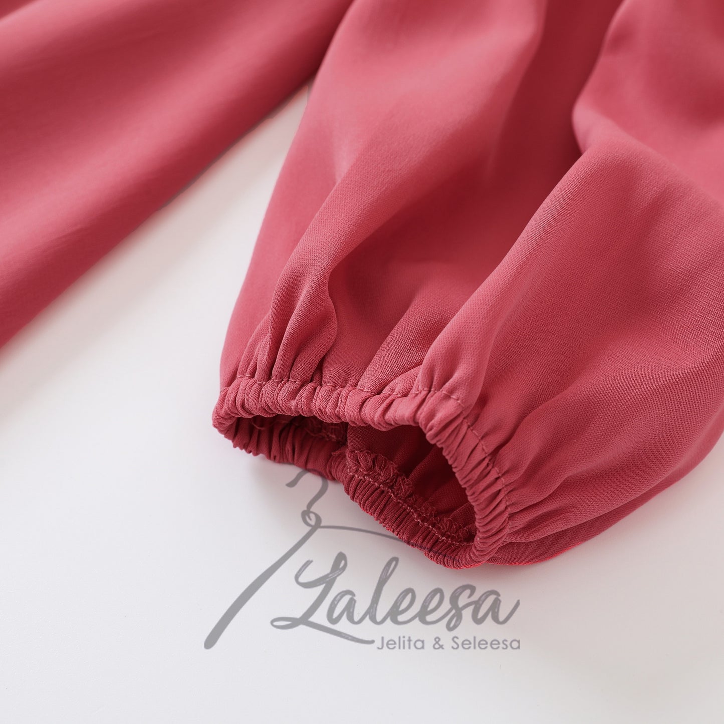 LALEESA DRESS DIYA LD269297 <BF Friendly Series> Plain Color Front Zipper Belted Long Dress Muslimah Dress Women Dress