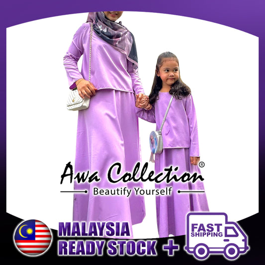 LALEESA Awa Collection (Blouse + Skirt) SA702781 SET NADIA Set Wear Blouse Muslimah Blouse Women Blouse Baju Raya 2023