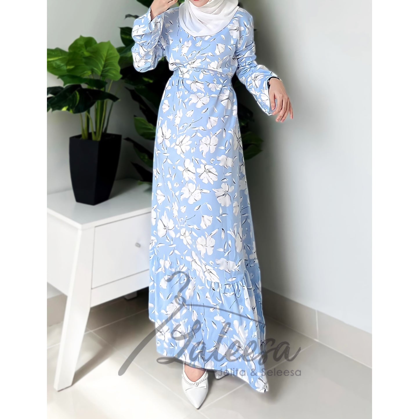 LALEESA LD280272 DRESS MAYA Dress Muslimah Dress Women Dress Jubah Muslimah Jubah Abaya Dress Baju Raya 2023