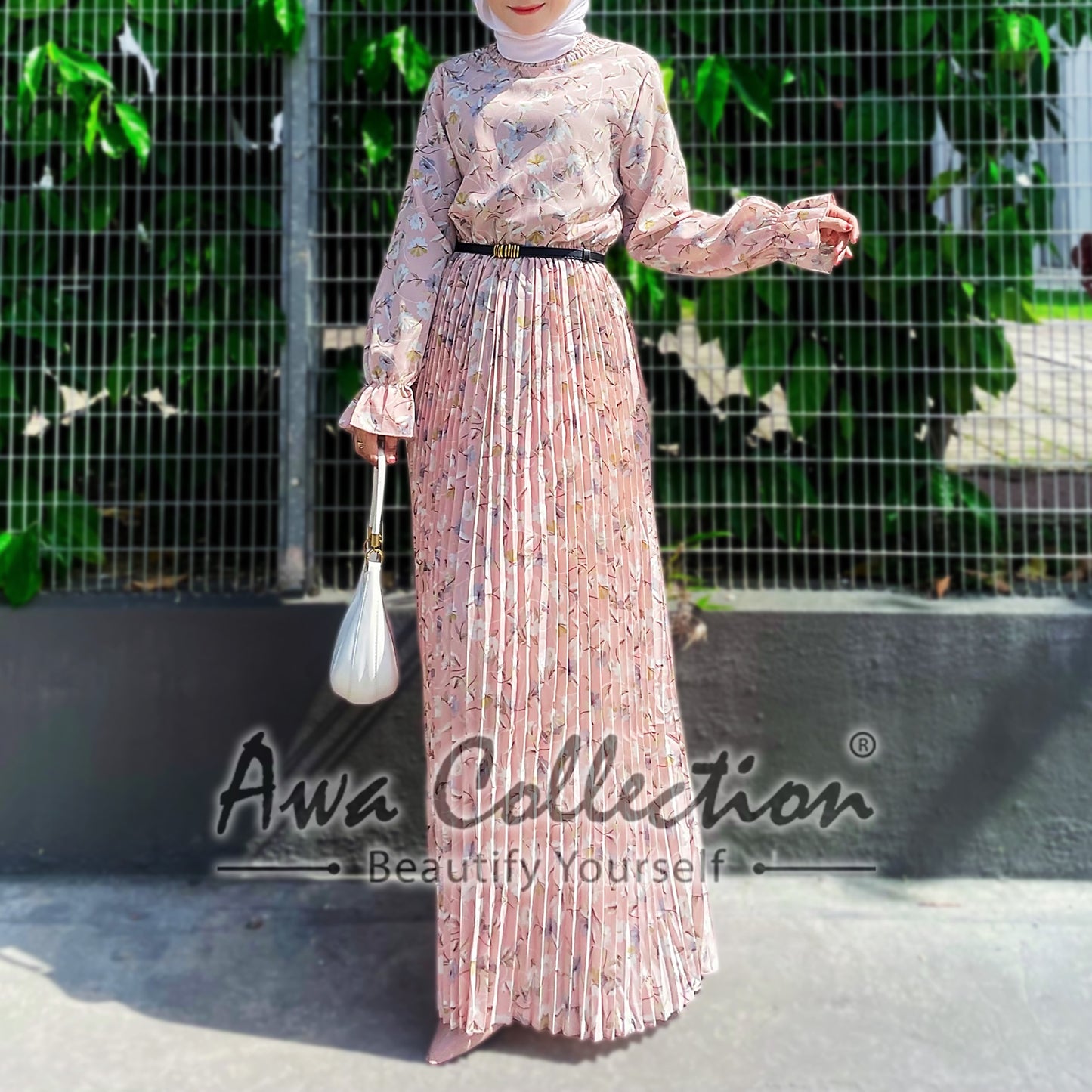 LALEESA Awa Collection DA126153 DRESS RAEESA Dress Muslimah Dress Women Dress Baju Raya 2024