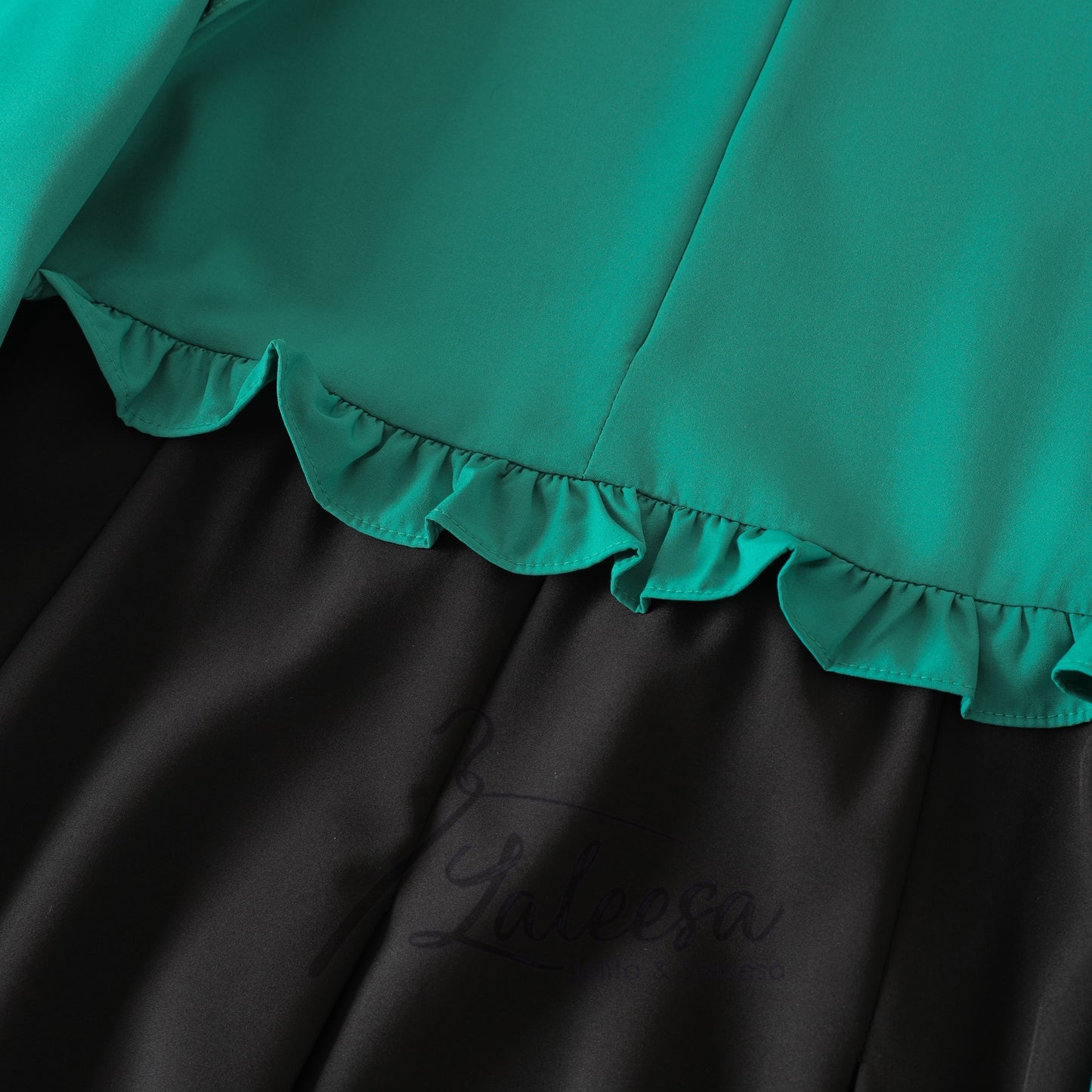 LALEESA DRESS KHAIRA LD279261 <BF Friendly Series> Contrast Patchwork Dress Muslimah Dress Women Dress Jubah Abaya
