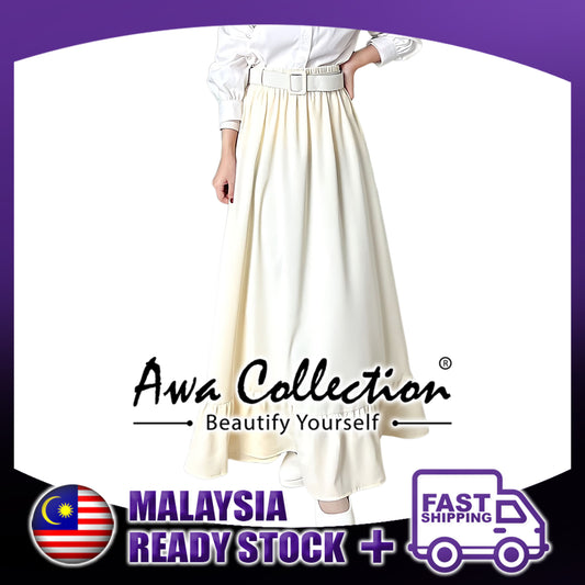 LALEESA Awa Collection SKIRT LINA BA501501 Skirt Muslimah Skirt Labuh Skirt Pencil Skirt Kembang Baju Raya 2023